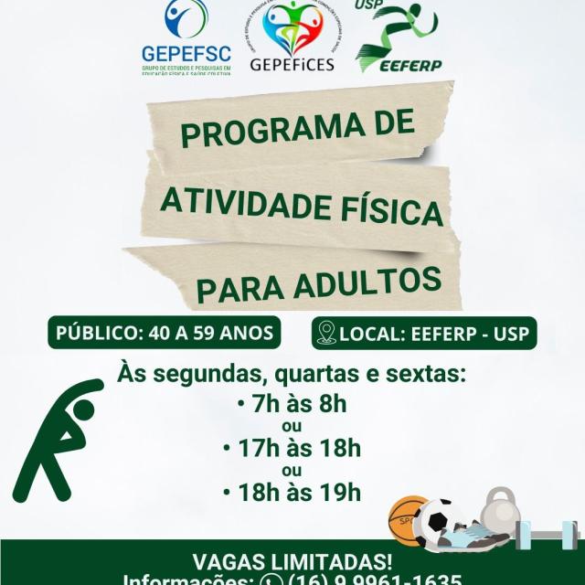 Programa de Atividade Física para Adultos